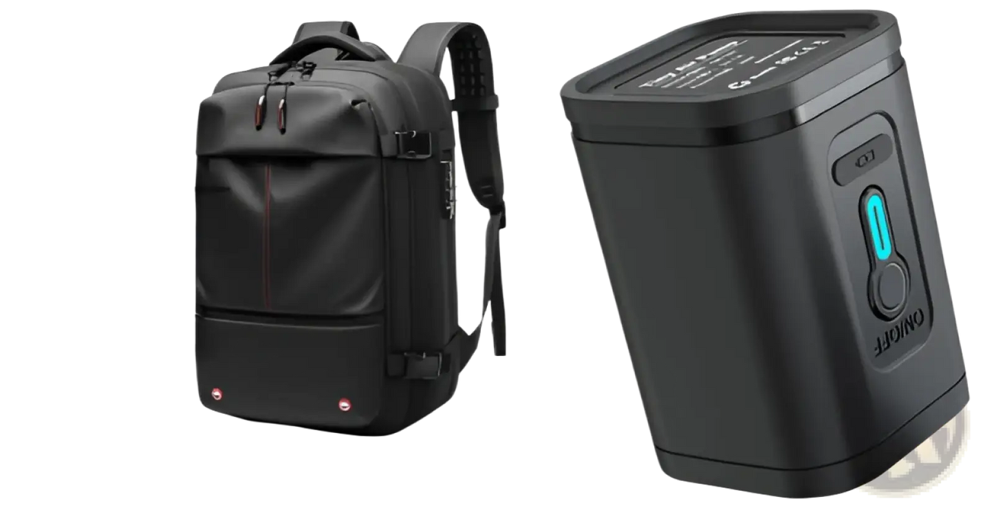 Travel Backpack Vacuum Compression Business Laptop Bag