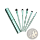 Travel Eye Makeup Brush Set with Portable Case