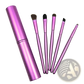 Travel Eye Makeup Brush Set with Portable Case