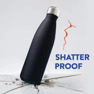 Garrafa de água de aço inoxidável com isolamento triplo - pacote com 2 