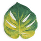 Tapete de banho de algodão verde folha Abyss 39" x 39"