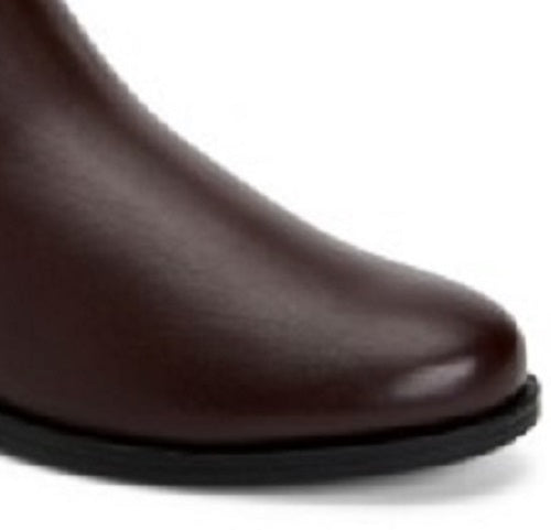 Botas de couro Alfani Step 'N Flex Avvia para mulheres, vinho, tamanho 6 M
