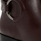Botas de couro Alfani Step 'N Flex Avvia para mulheres, vinho, tamanho 6 M