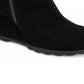 Botas femininas Alfani Step 'N Flex Oreena com punho de pele sintética e salto plataforma, pretas, tamanho 10 M