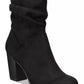 Material Girl Botas Midory Femininas Pretas Tamanho 9 M