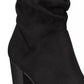 Material Girl Botas Midory Femininas Pretas Tamanho 9 M