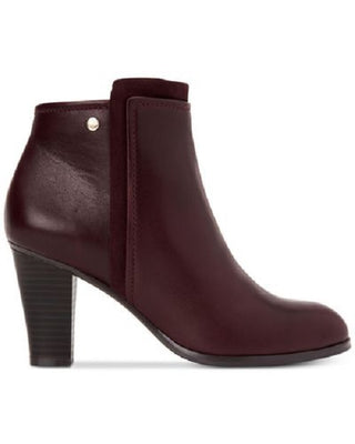 Giani Bernini Women's Bellee Memory-Foam Water-Resistant Booties Wine Size 6.5 M