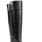 Botas de montaria femininas Material Girl Winnnie Strap pretas 6,5 M