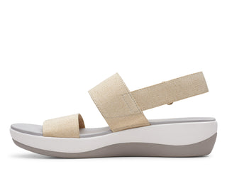 Sandália Clarks Arla Jacory Slingback Feminina Bege Tamanho 8 M
