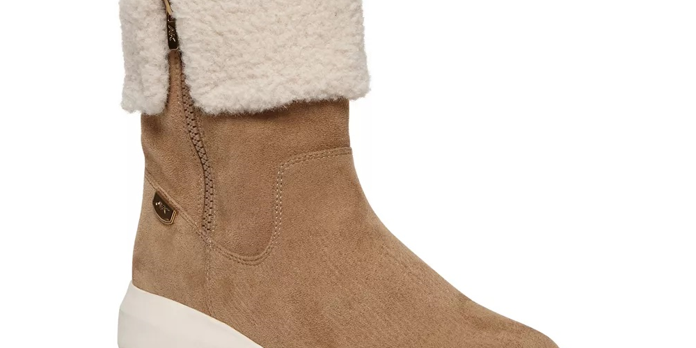 Botas Frizby Anne Klein Femininas Bege Tamanho 6 M