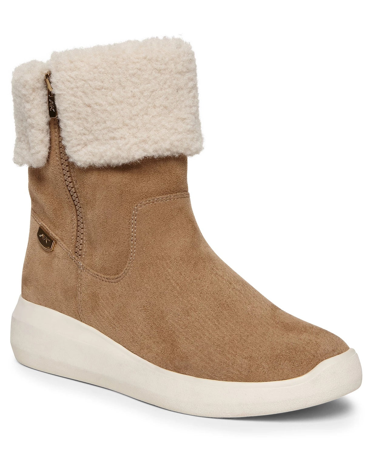 Botas Frizby Anne Klein Femininas Bege Tamanho 9
