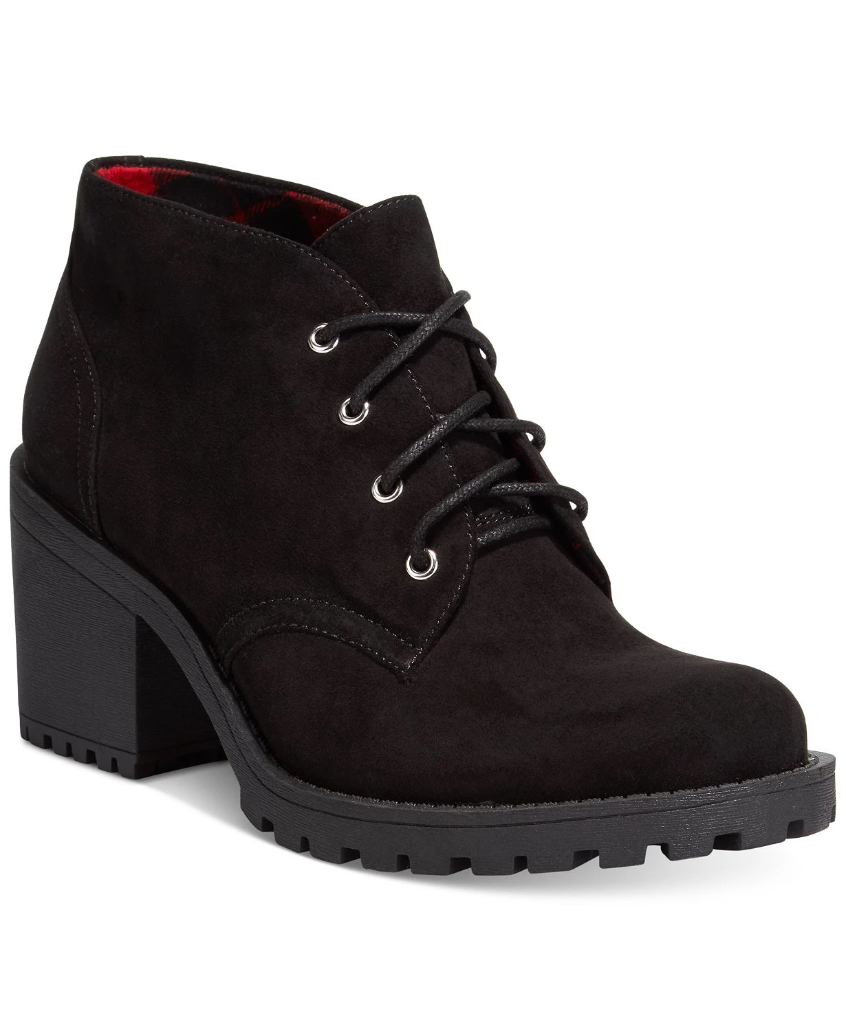 Botas femininas American Rag, modelo Areaghan, bico fechado, cano curto, tamanho 9 M