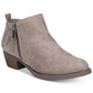 Botas femininas Carlos By Carlos Santana Brie, bege escuro, tamanho 8 M