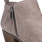 Botas femininas Carlos By Carlos Santana Brie, bege escuro, tamanho 8 M