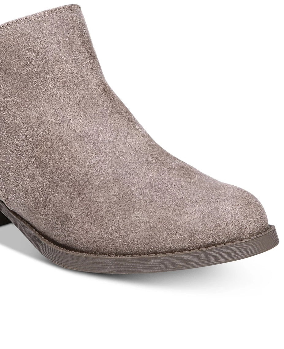 Botas femininas Carlos By Carlos Santana Brie, bege escuro, tamanho 8 M