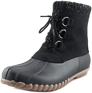 Botas de cano alto femininas Baretraps, resistentes à água, pretas, tamanho 7 M