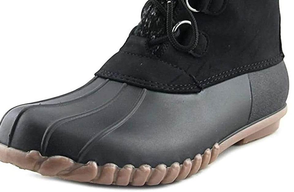 Botas de cano alto femininas Baretraps, resistentes à água, pretas, tamanho 7 M