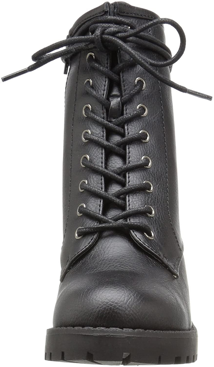Botas Zigi Soho Kourtlan com cadarço femininas, pretas, tamanho 9 M