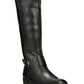 Botas de montaria Madixe femininas Style &amp; Co, pretas, tamanho 5 M