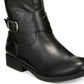 Botas de montaria Madixe femininas Style &amp; Co, pretas, tamanho 5 M