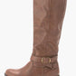 Botas de montaria Madixe femininas Style &amp; Co, marrom, tamanho 5,5 M