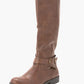 Botas de montaria Madixe femininas Style &amp; Co, marrom, tamanho 5,5 M