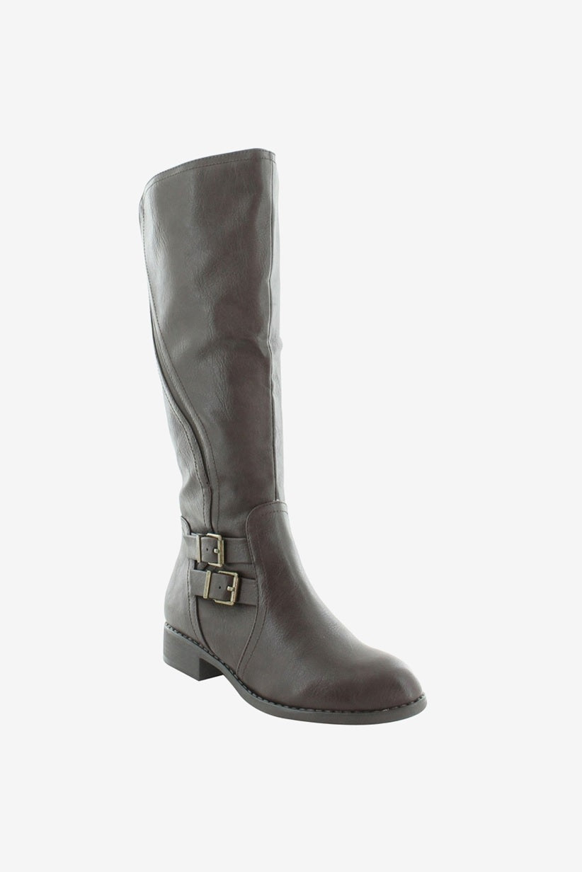 Botas altas femininas Milah da Style &amp; Co, cinza escuro, tamanho 9 M