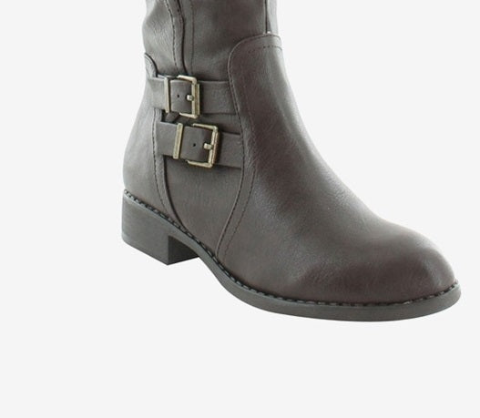 Botas altas femininas Milah da Style &amp; Co, cinza escuro, tamanho 9 M