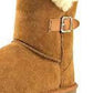 Botas de inverno femininas Tiny 2 da Style &amp; Co, marrom escuro, tamanho 6 M