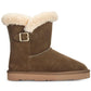 Botas de inverno femininas Tiny 2 da Style &amp; Co, tamanho 5 M, marrom médio