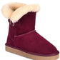 Botas de inverno femininas Tiny 2 da Style &amp; Co, vermelhas, tamanho 9 M
