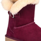 Botas de inverno femininas Tiny 2 da Style &amp; Co, vermelhas, tamanho 9 M
