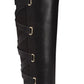 Botas de montaria femininas Thalia Sodi Veronika Tall, pretas, tamanho 6 M