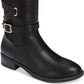 Botas de montaria femininas Thalia Sodi Veronika Tall, pretas, tamanho 6 M