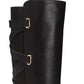 Botas de montaria femininas Thalia Sodi Veronika Tall, pretas, tamanho 6,5 M