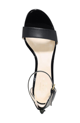 Cole Haan Women's Adderly Wedge Two-Piece Sandals Black Size 8.5 B