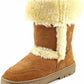 Botas femininas para clima frio Style &amp; Co Witty, tamanho médio, marrom, 5