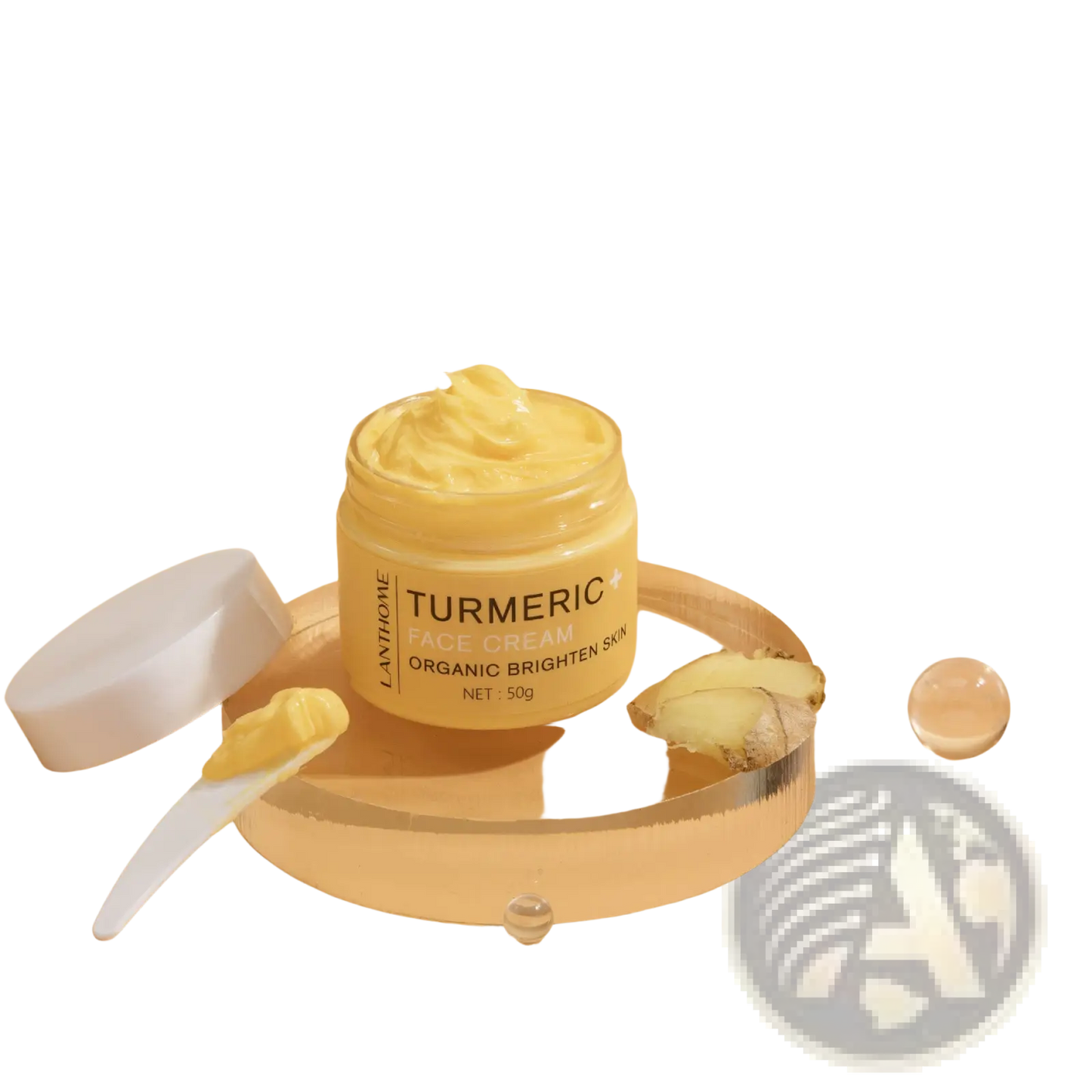 Turmeric Skincare Set Brightening Oil and Face Cream