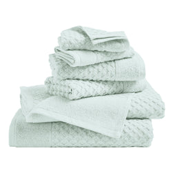 Cotton Diamond Waffle Weave Bath Towel Set - Grayson Collection