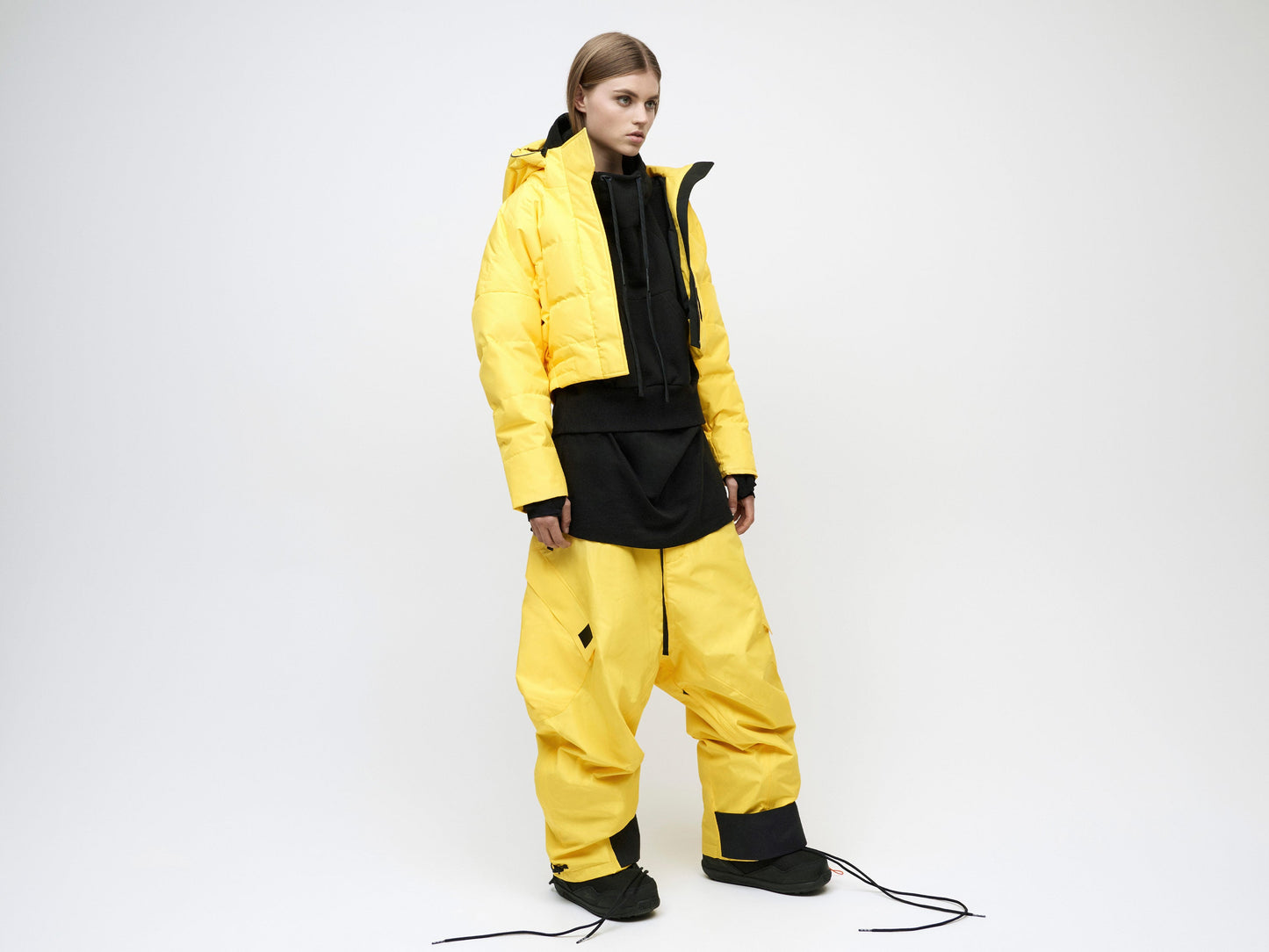 3L Harga Shell Cargo Pant - Yellow