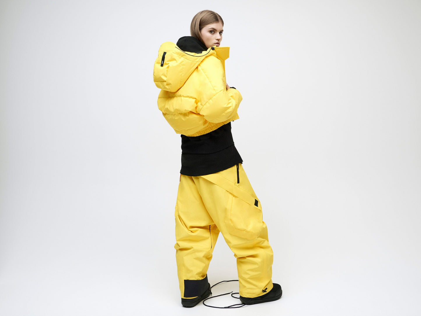 3L Harga Shell Cargo Pant - Yellow