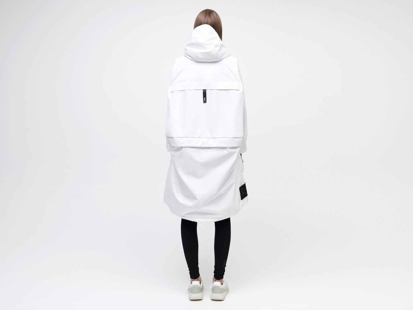 3L Cocoon Coat - White