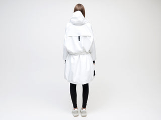 3L Cocoon Coat - White