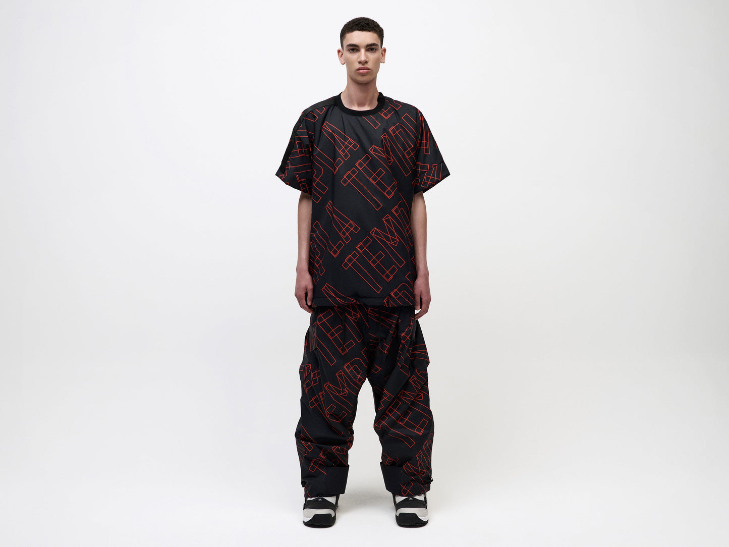 Pipe Cargo Pant - Black
