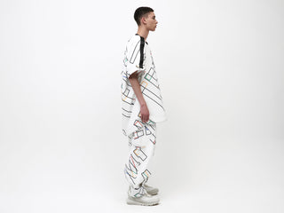 Pipe Cargo Pant - Olympic White