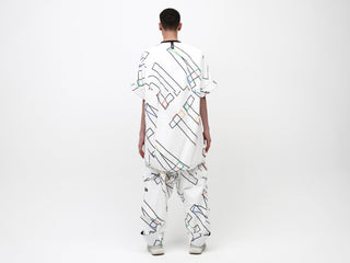 Pipe Cargo Pant - Olympic White