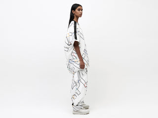 Pipe Cargo Pant - Olympic White