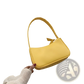 Underarm Shoulder Bag Faux Leather Rectangular Purse