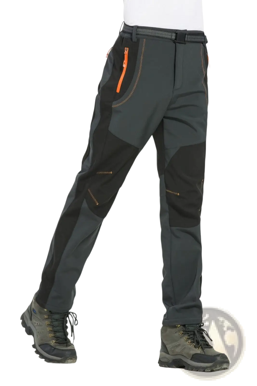 Unisex Tactical Outdoor Hiking Pants with Accent Zippers