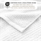 Turkish Cotton Ribbed 6-Piece Bath Towel Set - Georgiana Collection